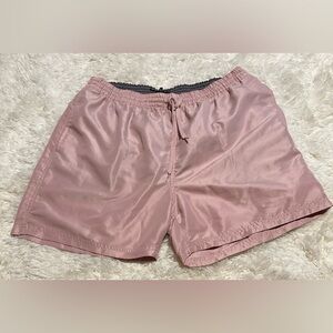 Hering Basicos Men's Size XL Pink Swim Shorts EUC